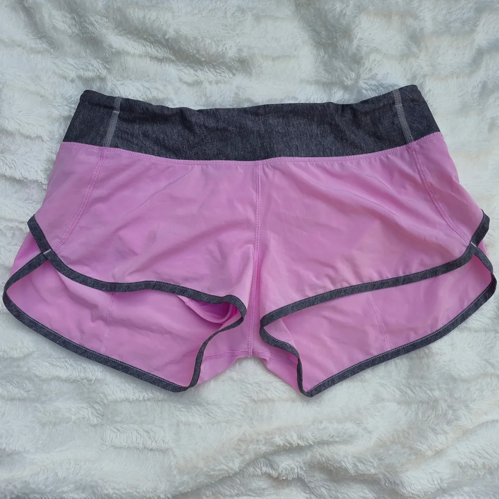 lululemon athletica Pink and Gray‎ Women's Athletic Shorts